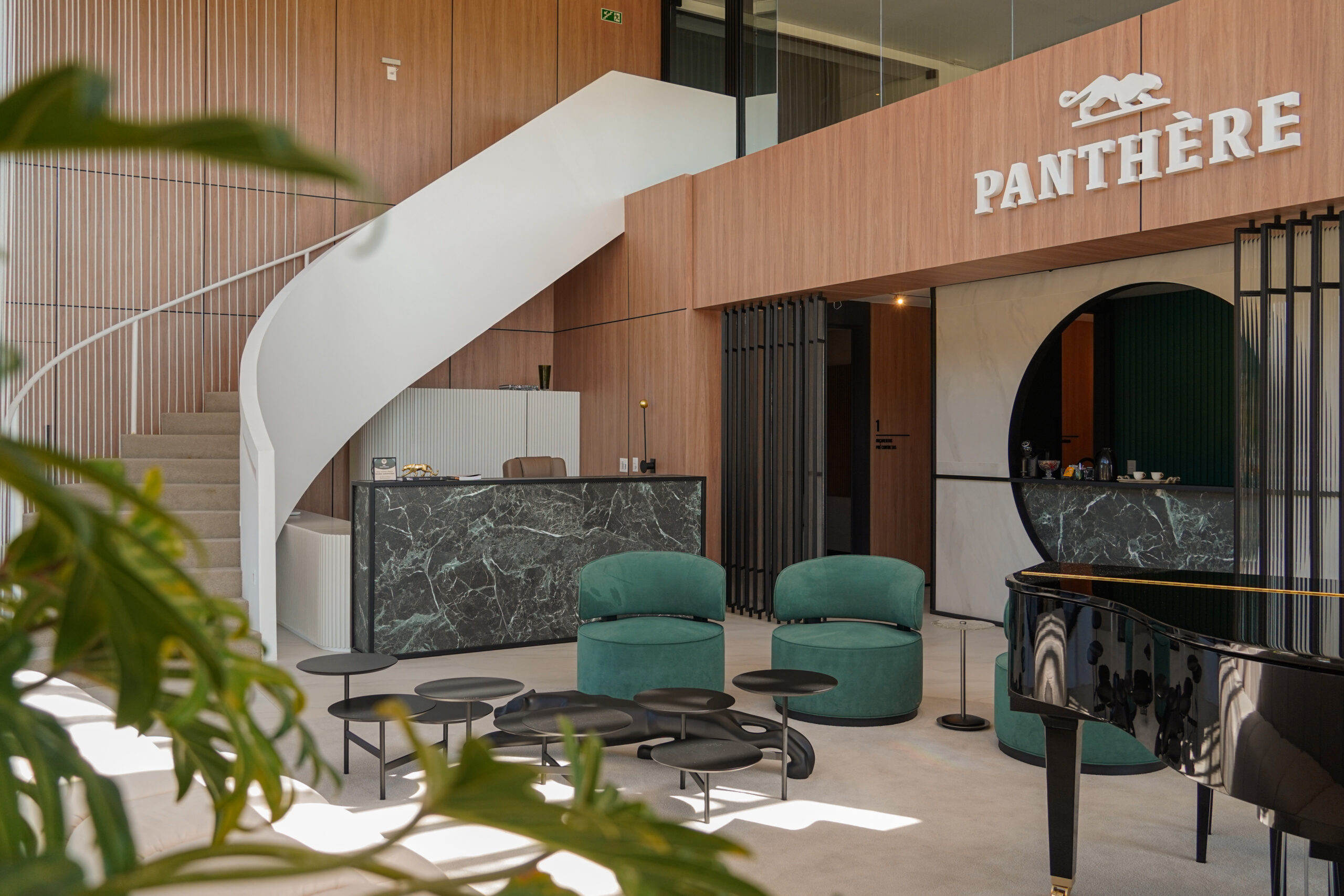 Interior da Clínica Panthère